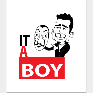 IT A BOY Posters and Art